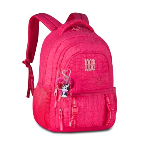 Mochila de Costas Rebecca Bonbon Sweet Dreams RB27006 Escolar Juvenil Grande (Rosa)