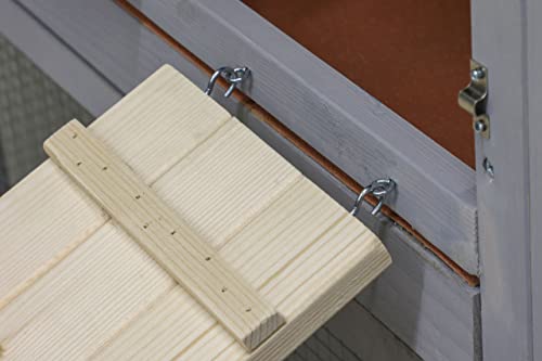 Hühnerleiter aus Holz 115 x 18 x 3 cm