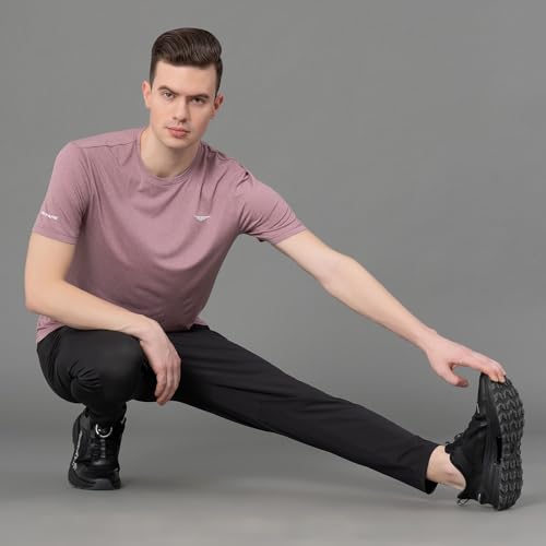 Image of Red Tape Activewear Round Neck T-Shirt for Men | Quick Dry | Anti Microbial | Stretchable