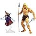 ​Masters of The Universe Masterverse Revelation Savage He-Man Action Figure with 30+ Articulated Joints, 3 Weapons, Harness & Orko Figure with ‘Floating’ Base, 7-inch Motu Collectible Gift