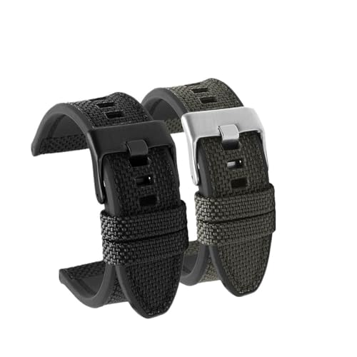 Bracelet compatible Diesel DZ7395 DZ7396 nylon silicone