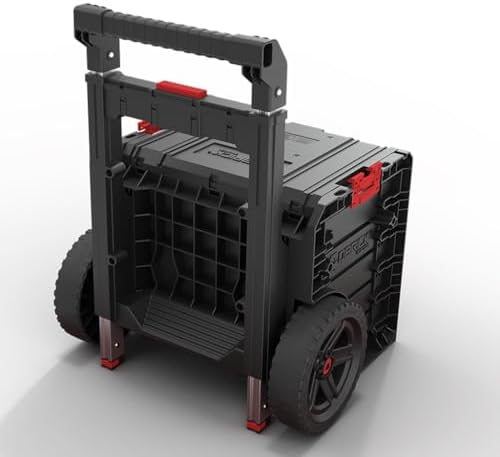 Bild 3 - XL Modular Wählbar Werkzeugtrolley, Werkstattkoffer Set, Werkstattwagen Set aus "Q-Brick" Serie mit viel Zubehör! Der mobile Alleskönner - Privat & Gewerbe (Cart PRO Drawer 2)