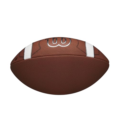 Wilson GST SpeedSkin One Football - Brown, Official Size by WILSON - Image 7