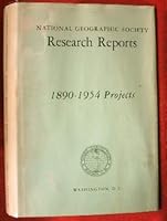 National Geographic Society Research Reports 1890-1954 B000TS8P4Q Book Cover