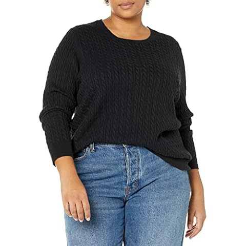 Pull Torsadé Amazon Essentials Femme Cover