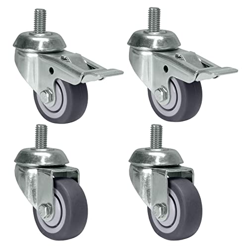 Priostahl Schwerlast Lenkrollen 50mm 4er-Set