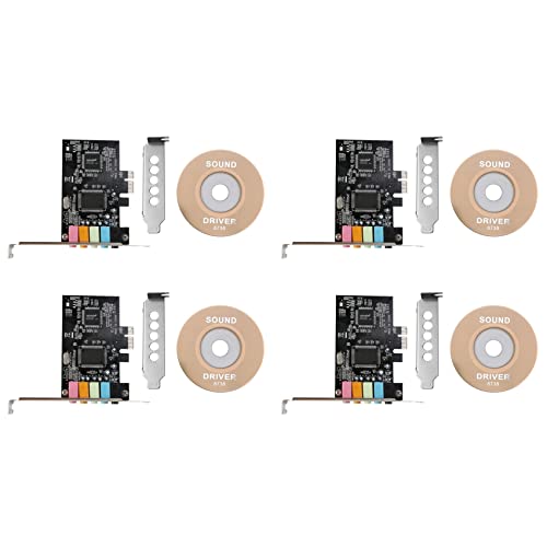 Carte Son PCIe 5.1 Haute Performance Sonore Directe et Audio Surround 3D