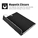 Fintie Smart Book Cover Case for Samsung Galaxy Tab A 9.7 (SM-T550, SM-P550) - Slim Stand Supports Three Viewing Angles with Auto Sleep/Wake Feature, Black
