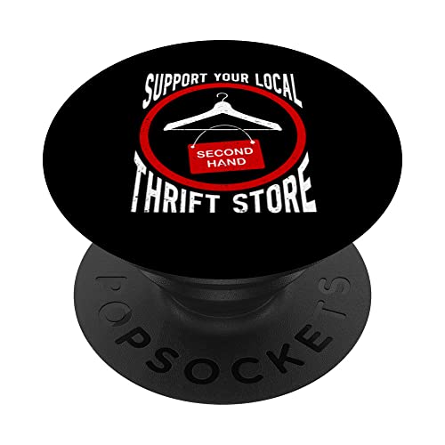 Tienda de segunda mano Tienda de segunda mano Mercado de pulgas Thrifter PopSockets PopGrip Intercambiable