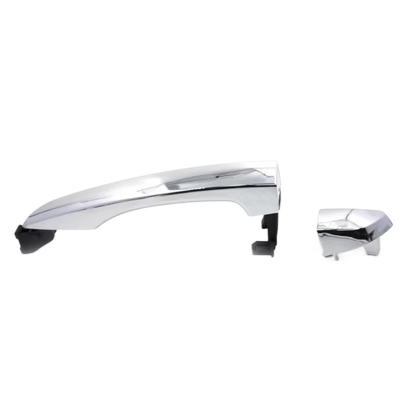 Qjahxkf Rear Left Replacement Exterior Door Handles Chrome Exterior Door Handle 82651D3710 83651D3010 For Hyundai For Tucson 2016 2017 2018 2019 2020 Outer Handle(Rear Left)