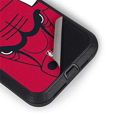 Skinit Decal Skin Compatible with OtterBox Defender iPhone 11 Case - Officially Licensed NBA Chicago Bulls Large Logo Design