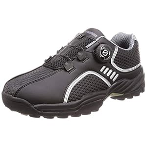 [フォーセンス] ゴルフ スパイクレス ダイヤルシューズ スポーツシューズ トレッキングシューズ 登山靴 メンズ FOSN-001M ブラック 27 cm