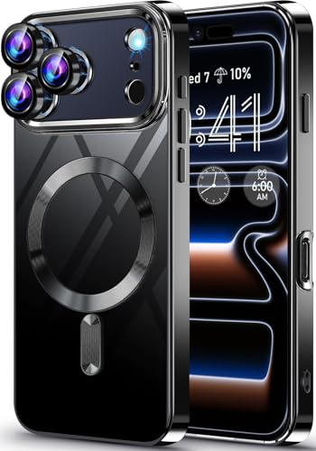 Coque iPhone 17 Pro Max MagSafe transparente et fine en silicone flexible