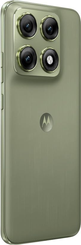 Image of Motorola Edge 70 pro 5G (Satin-Luxe Pantone Tea Green, 8GB RAM, 256GB Storage) | 6.8-inch 144Hz Super AMOLED Display | Dimensity 8500 Extreme |50MP | 6500mAh, 90W Charger
