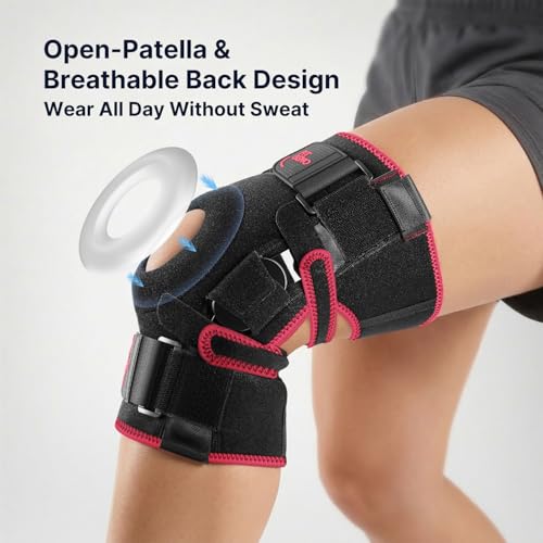 Image of Fit Geno Hinged Knee Brace for Women Knee Pain Relief (Small)