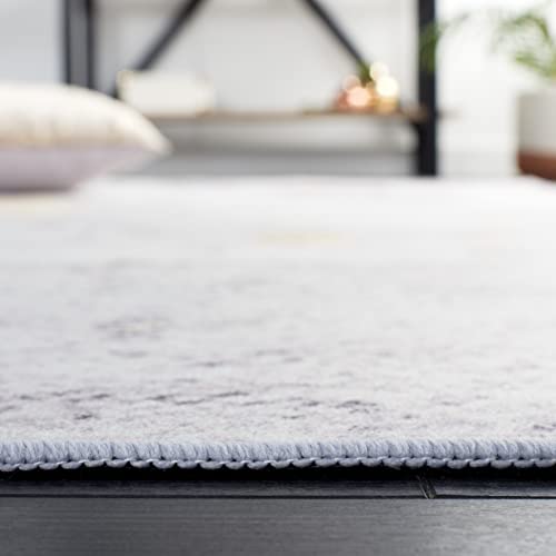 Tapis abstrait lavable machine antidérapant zone fort passage Tacoma