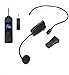 Wireless Saxophone Microphone System, Clip on Instrument Microphone Suitable for Saxophones and Speakers, Multi-Purpose Microphone, Wireless Receiver and Transmitter, 180 Foot Range