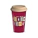 Produktbild Die Geschenkewelt 44431 Becher mit Spruch Traumfrau, Porzellan, 45 cl, mit Silikon-Deckel, rosa