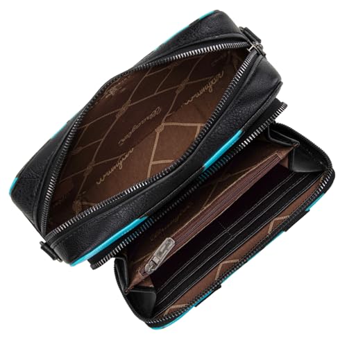 Image of Wrangler Crossbody Bag for Women Western Cowgirl Crossbody Purses with Guitar Strap