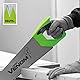 Draper Venom First Fix 82198 Werkzeugkastensäge, doppelt geschliffen, 7 TPI Handsäge, 8ppi Holzsäge, 1 mm dickes Karbonstahlblatt, Garten-Handwerkzeuge, ergonomischer Griff, 350 mm