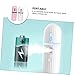 Vaguelly 2Pcs Portable Facial Mister Handy Hydrating Mist Sprayer for Home Travel and Office Multi Functional Rechargeable Lightweight Design Pack