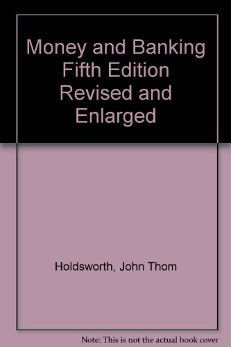 Money and Banking Fifth Edition Revised and Enl... B002U7TMVO Book Cover