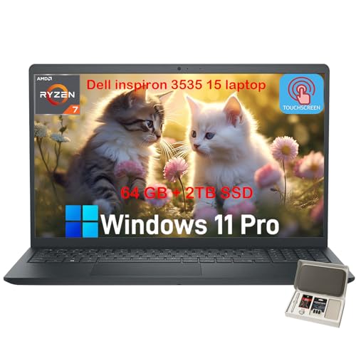 Dell Inspiron 3535 15.6 Touchscreen Laptop Computer For Business Student 64gb...