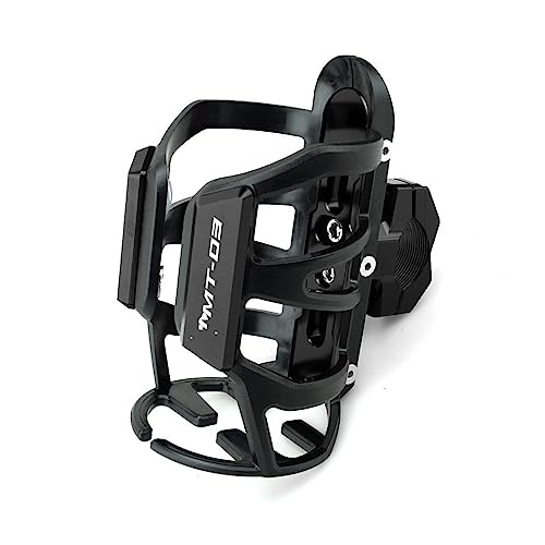 SPeesy para Y&amaha MT03 MT-03 FZ03 2015-2018 2019 2020 2021 2022 2023 Accesorios Motocicleta Botella De Agua Termo Soporte Extraíble (Color : 2)