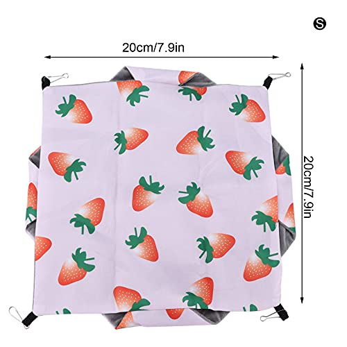 Kooihangmat voor kleine huisdieren, fret Rat hangmat Bed Drielaagse kooihangmat Hoge dichtheid canvasmateriaal voor… - Afbeelding 4