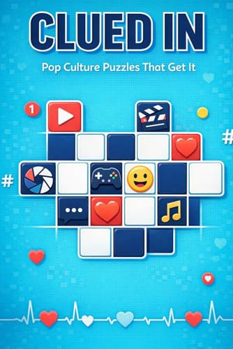 Clued In: Pop Culture Puzzles That Get It: 60 Crosswords Celebrating Movies, Music, TV & Internet Culture (Puzzle & Chill: Crossword & Word Search Collection) image 2