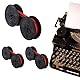 3 Stück Farbband Für Schreibmaschine, Schwarz & Rot Doppelpack Schreibmaschinenband - Hochwertiges Nylon Typewriter Farbband Kompatibel Mit Olympia, Brother, Erika & Anderen Klassischen Modellen