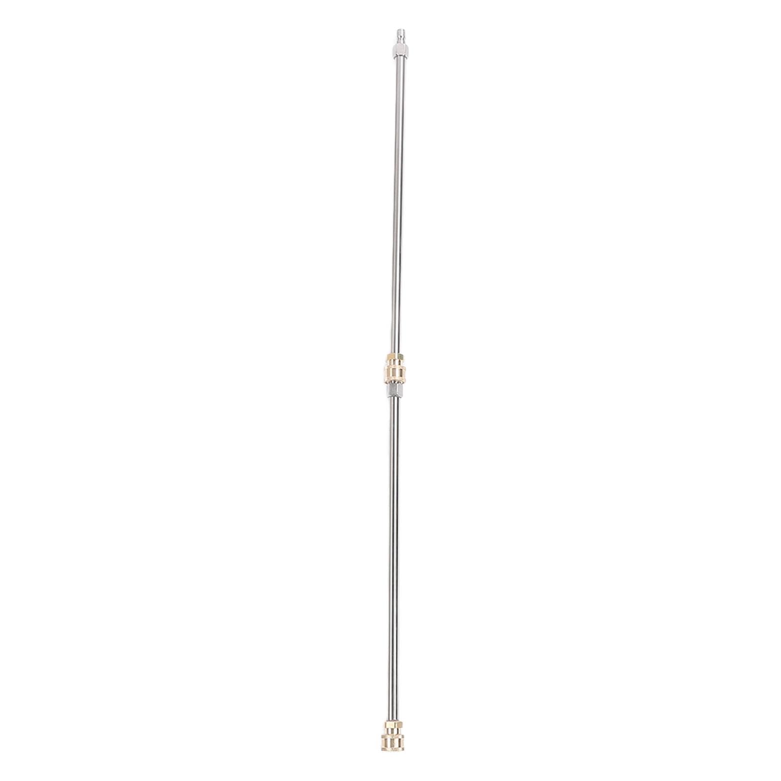 Ausla Lance d'Extension pour Nettoyeur Haute Pression, 40 cm, Interface 1/4 Pouce, Outil de Nettoyage Auto