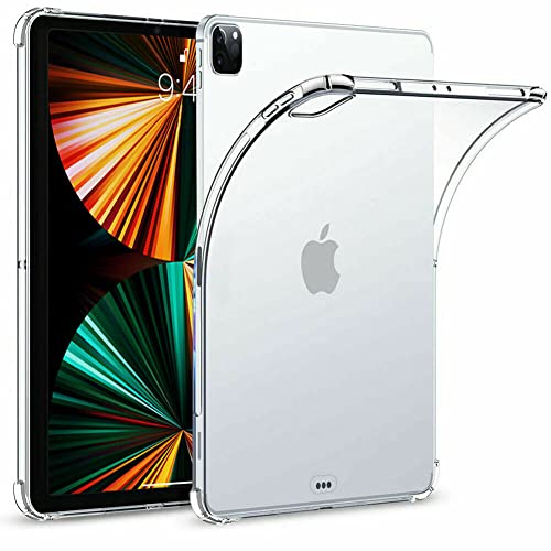 Case Fit for iPad Pro 11 2020&2018, Clear TPU Back Cover, Slim-Fit Shell Case for iPad Pro 11 2020, Transparent