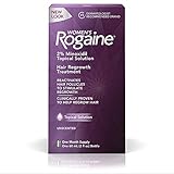 Women's Rogaine 2% Minoxidil Topical Solution for Hair Thinning and Loss, Topical Treatment for...