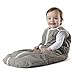 baby deedee Sleep Nest Sleeping Sack, Warm Baby Sleeping Bag fits Newborns and Infants, Gray Lagoon, Medium (6-18 Month)