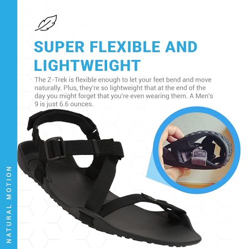 Xero Shoes Men's Z-Trek Barefoot Hiking Sandals4