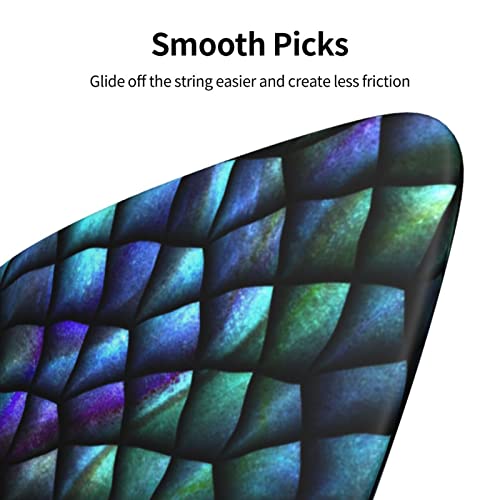 Ensemble de 6 médiators de guitare à motif magique pour guitare acoustique, guitare électrique, basse, ukulélé – fin… - Les Beatles, Paul McCartney, John Lennon, RIngo Starr, George Harrison Ensemble de 6 médiators de guitare à motif magique pour guitare acoustique, guitare électrique, basse, ukulélé - fin… – Image 8