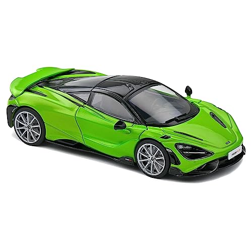 Solido Modelo Diecast McLaren 765 LT 2020 Verde 1:43 miniatura 6