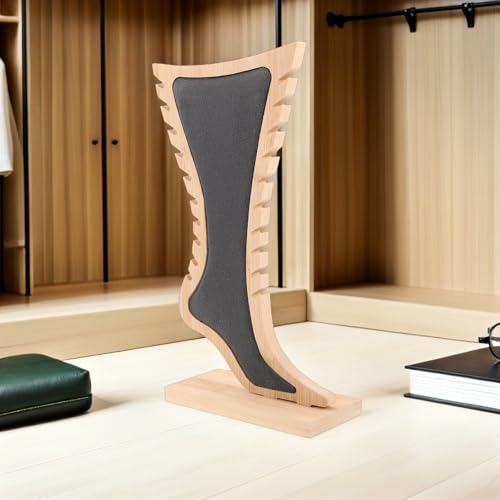 SHINEOFI Présentoir à Bijoux en Bois Porte-collier Pied pour Table – vue 7