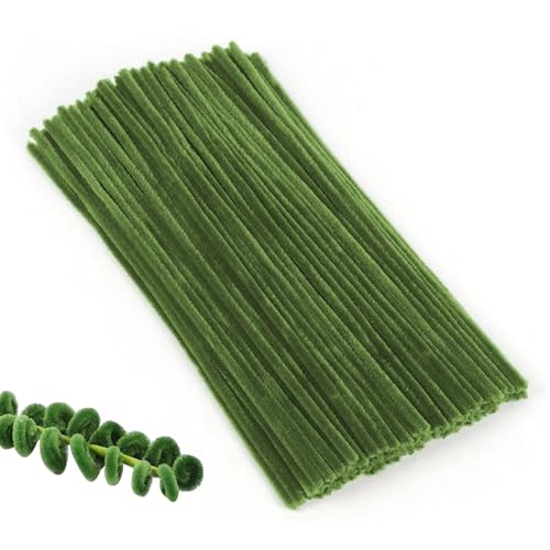 YAYAMIYA ��|���[�� �H�샂�[�� �P�F 6mm ��100�{ �J���[���[�� �N���t�g���[�� ���i���[�� DIY���蕨 ���`�ޗ� �w�Z ����f�� �N���X�}�X�c���[���� �킢������ (������)