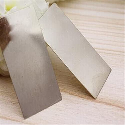 2-Pack Silver Solder Sheets (2x2mm) – Low-Temp Soldering For Jewelry Making & Repairs