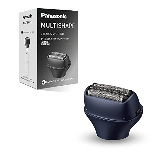 Panasonic Multishape Sistema Modulare Per La Cura Della Persona Er-Csf1, Testina A 3 Lame Rasoio Elettrico Da Uomo, Nero