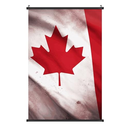 Drapeau canadien poster FCTVSKLN pour créer une ambiance studio moderne
