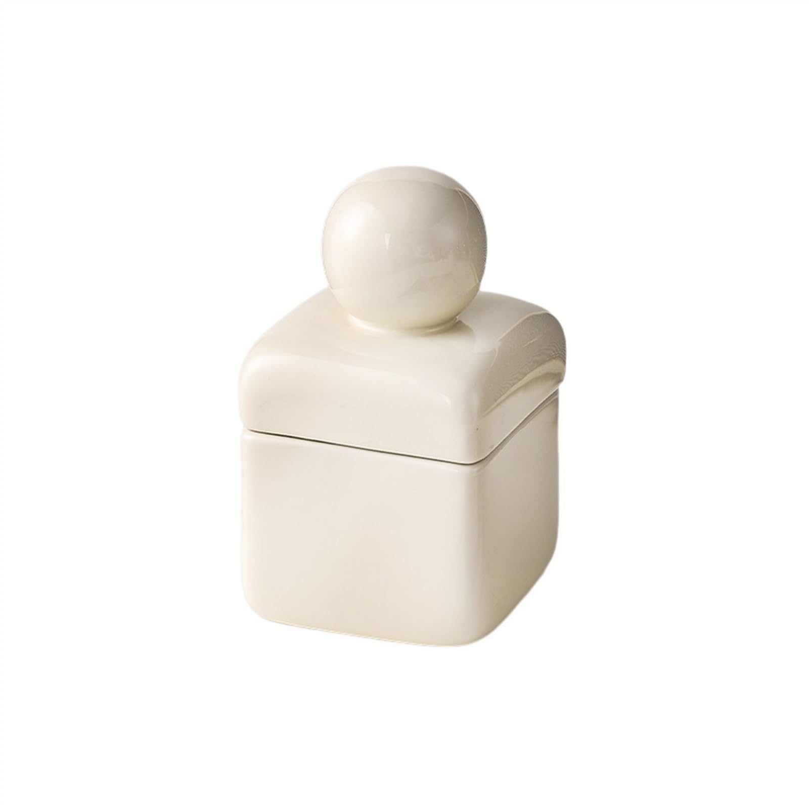 Porte cure-dents design céramique boîte rangement coton-tige accessoire table