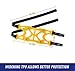 Jeremywell 6 PCS Car Snow Chains for TWO TIRES Emergency Anti Slip for Most Cars/SUV/Trucks, Winter Universal Security Chains Tire Width 165mm-275mm/6.5-10.8'', Amazing Traction Thickening Durable