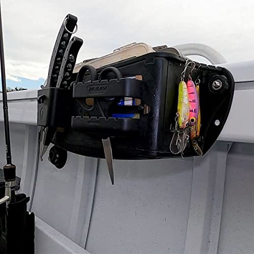 RAILBLAZA Black Tackle Caddy Consola Organizador para Barco, Almacenamiento Versátil y Fácil de Montar miniatura 3