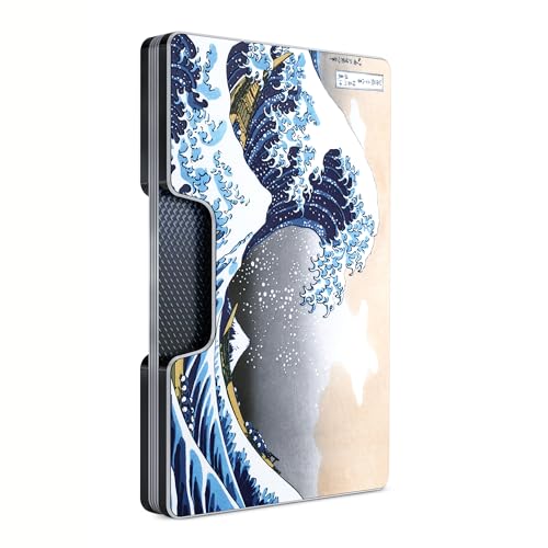 Image of Slim RFID Blocking Card Holder & Money Clip - Aluminum Wallet for Men & Women - Front Pocket Metal Minimalist Wallet Holds 15 Cards - Credit Card Holder - Durable, Lightweight, Unique Engraved Design