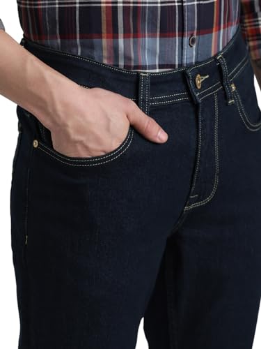 Image of JACK & JONES Men's Regular Fit Jeans | Mid Rise | Jeans for Men