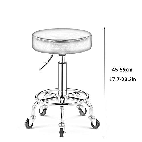 Tabouret de selle hydraulique 160 kg robuste et réglable pour praticien - 3