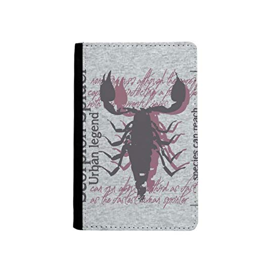 Étui portefeuille de voyage pour passeport Discover World motif homard multicolore 3.7x5.8